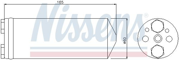 Filtro deshidratante Nissens 95425