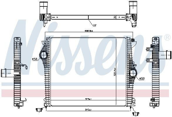 Radiador de aire de admisión Alfa Romeo Giulia sedán (952) (2015 - 2026) precio, desde 212,23 EUR