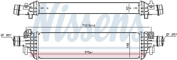 Comprar 96173 Nissens Turbo intercooler