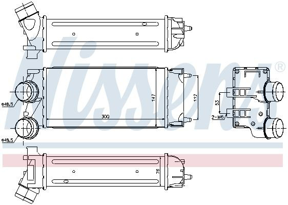 Comprar 96514 Nissens Turbo intercooler
