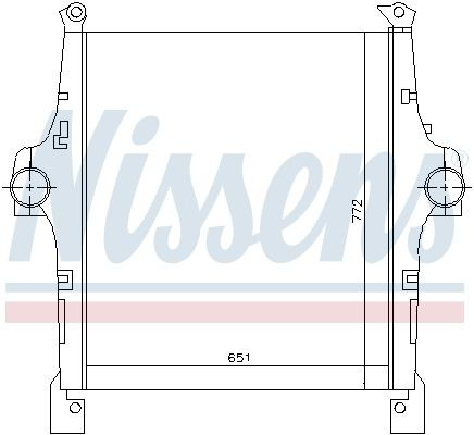 Radiador de aire de admisión Iveco Stralis II plataforma a bordo (2012 - 2026) precio, desde 342,68 EUR