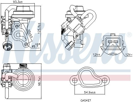  Válvula EGR Mercedes C 