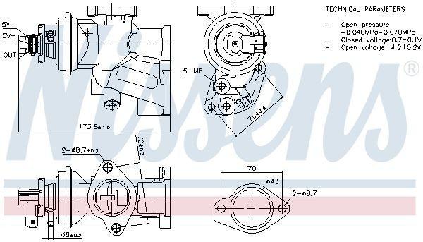 Comprar EV117 Magneti Marelli Válvula EGR