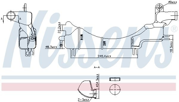 Depósito de expansión para Honda Civic VII ES, ET