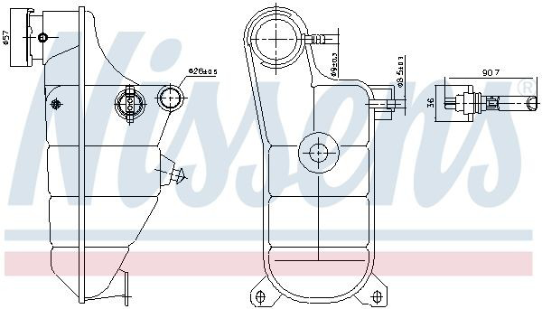  Vaso de expansión Mercedes E 