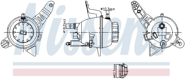 Depósito de expansión para Mercedes S  W223