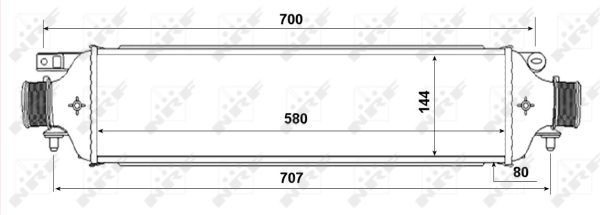Enfriador de aire de admisión NRF 30788