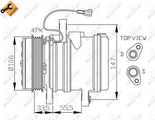 Comprar Compresor de aire acondicionado Daewoo Matiz  KLYA