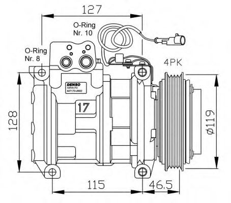 Compresor de ac Iveco Stralis I