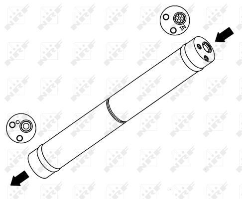 Filtro deshidratador 33141 NRF