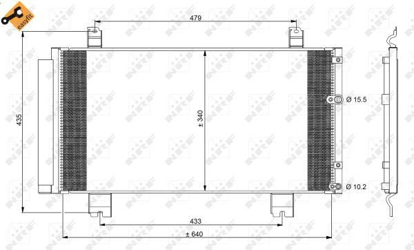 Comprar Condensador aire acondicionado Lexus IS  E2