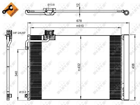 Condensador NRF 350214