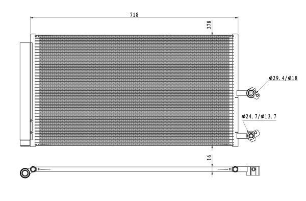 Condensador NRF 350450