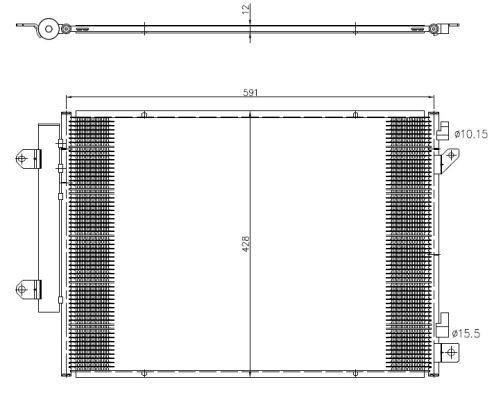 Aire acondicionado capacitor Suzuki Vitara SUV (LY) (2015 - 2026) precio, desde 108,97 EUR