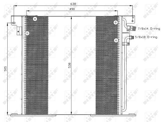 Comprar Condensador aire acondicionado Mercedes Vito I 638