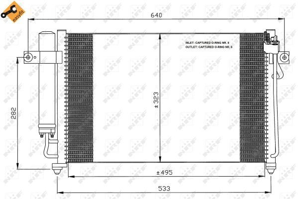 Comprar Condensador aire acondicionado Hyundai Getz  