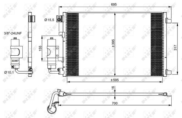 Condensador NRF 35973