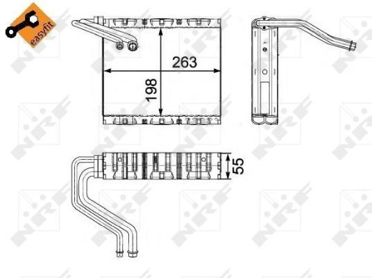 Evaporador de aire acondicionado NRF 36142 precio, desde 124,87 EUR