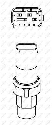 Sensor de baja presion aire acondicionado para BMW 3  E36