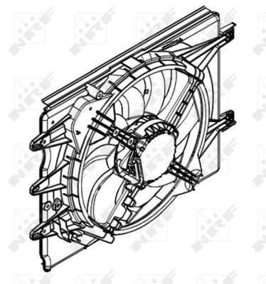 Comprar 47596 NRF Ventilador de radiador