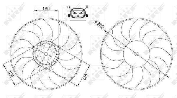 Comprar Ventilador del motor Opel Vivaro A F7
