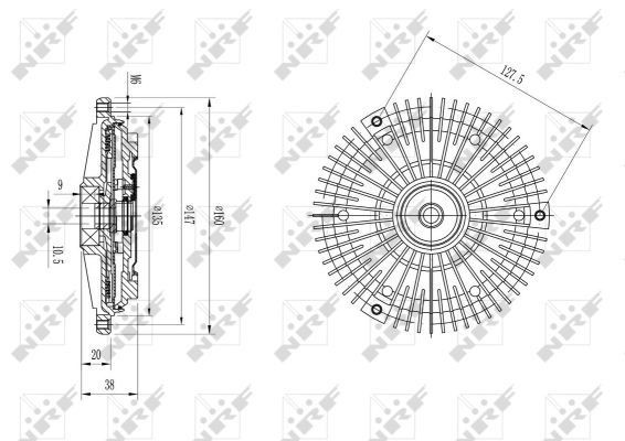 Embrague, ventilador de refrigeración Opel Frontera A SUV (5MWL4) (1991 - 1998) precio, desde 59,29 EUR