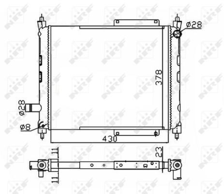 Refrigeración del motor para Rover 25  RF