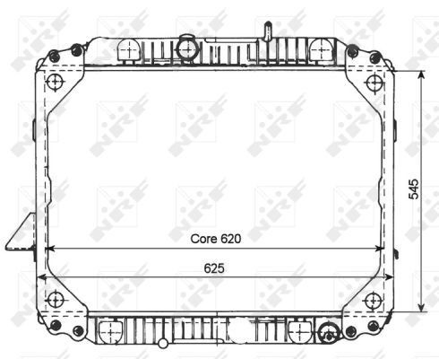 Comprar 503475 NRF Radiador de auto
