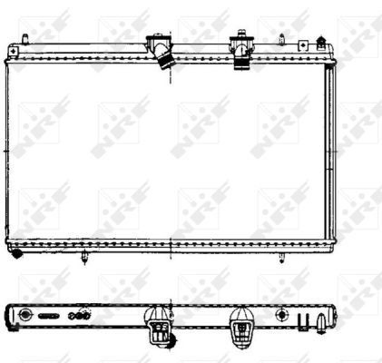 50442 NRF Refrigeración del motor
