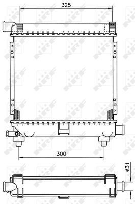 Refrigeración del motor para Mercedes C 190 W201