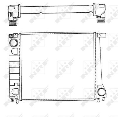 Refrigeración del motor para BMW 5  E28