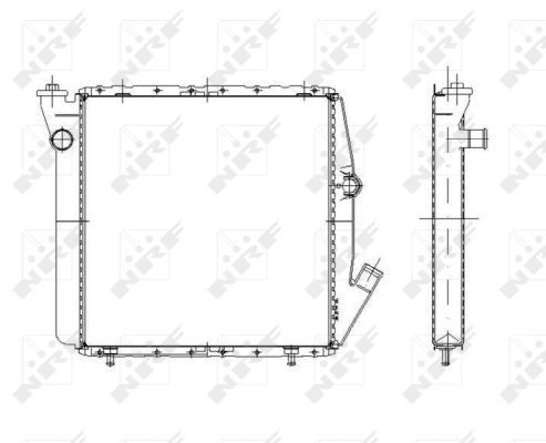 Radiador de água Renault (RVI) 8660000447