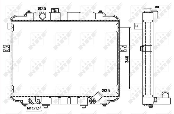 ADG09893C Blue Print Refrigeración del motor