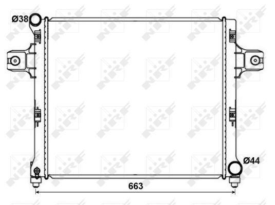 Comprar 53191 NRF Radiador de auto