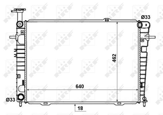 Comprar 1283136 Frig AIR Radiador de auto