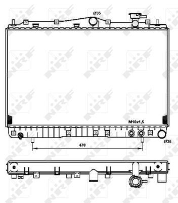 Comprar Radiador Hyundai Sonata III 