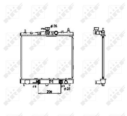 Água radiador Nissan/Infiniti 214603U500 precio, desde 97,96 EUR