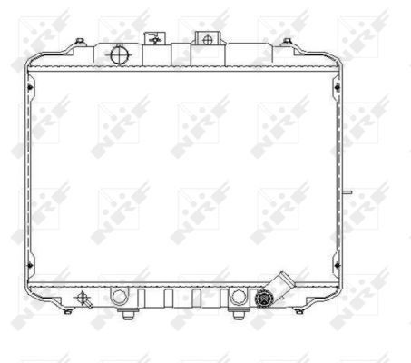 Refrigeración del motor para Hyundai H100  P