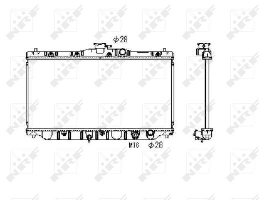 Água radiador Honda Accord III sedán (CA4, CA5) (1985 - 1989) precio, desde 84,87 EUR