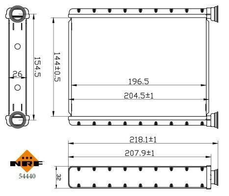 Comprar Radiador calefacción Toyota Yaris  SP90