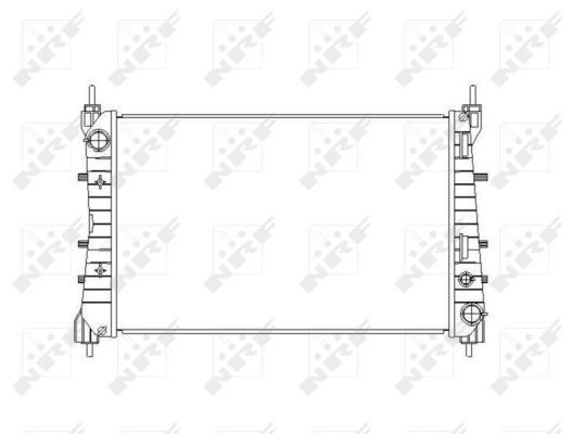  Radiador Fiat Linea 