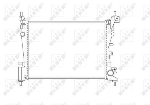 Radiador 55340 NRF
