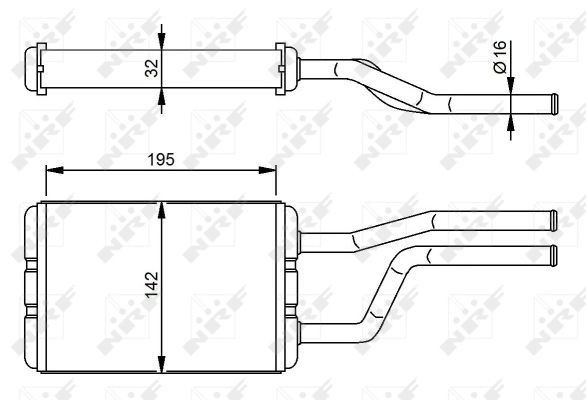 Radiador de calefacción Toyota Hiace III bus (H10) (1989 - 1995) precio, desde 60,72 EUR