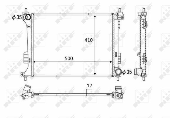 Refrigeración del motor para Hyundai I20 I PB
