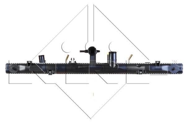 Água radiador NRF 58611 precio, desde 155,02 EUR