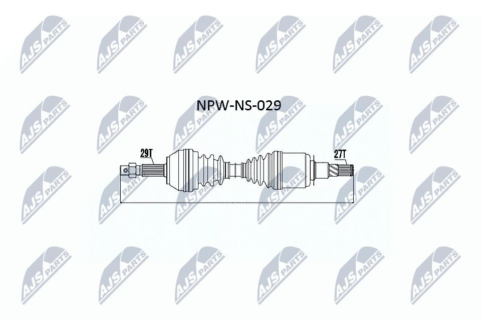 Semieje delantero NTY NPWNS029 precio, desde 86,47 EUR