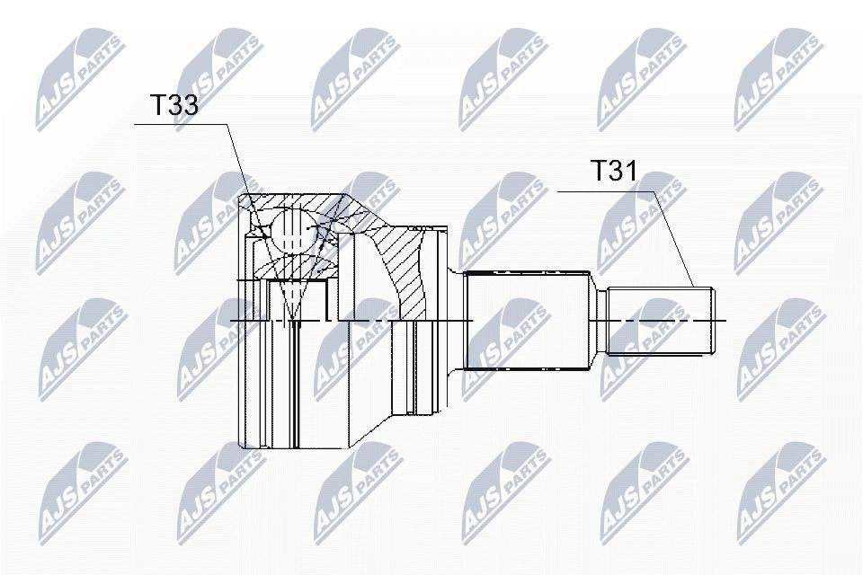Comprar GDB722510 Mazda Junta homocinética exterior delantera derecha