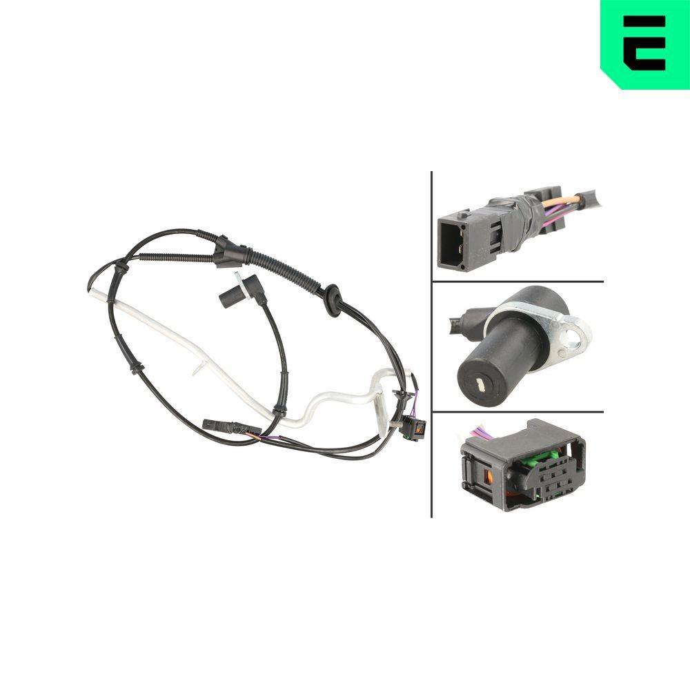 06S287 Optimal Sensor revoluciones de la rueda, trasero izquierdo