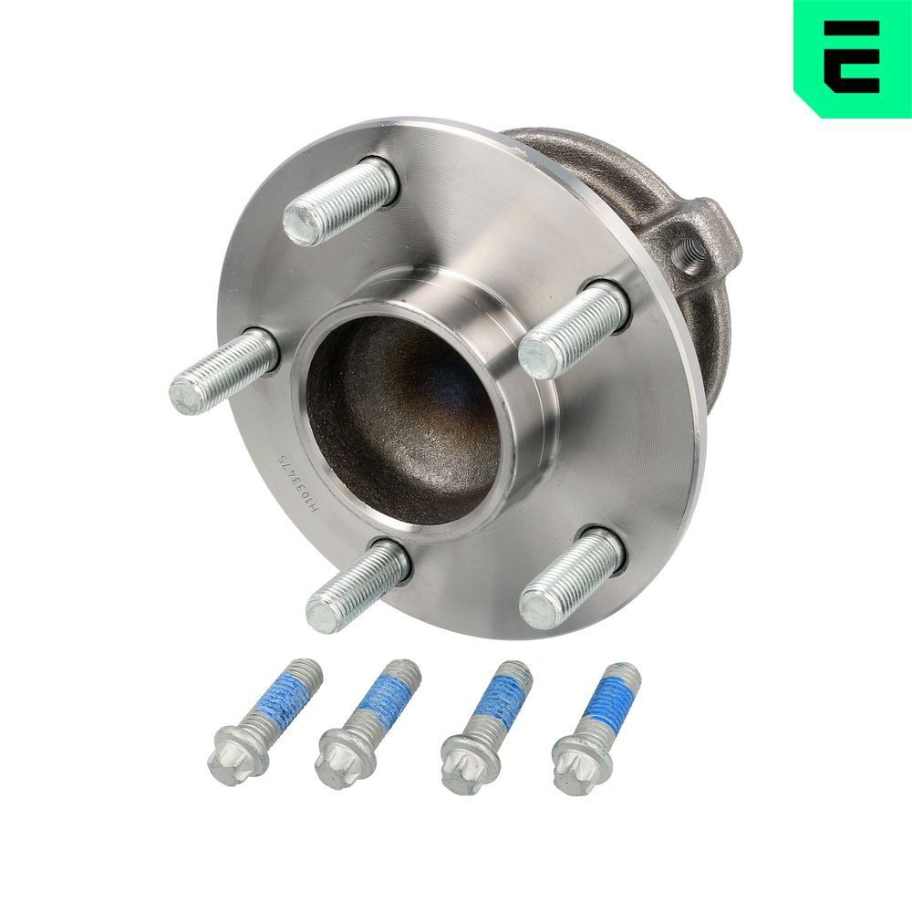 Cubo de rueda trasero 302202 Optimal