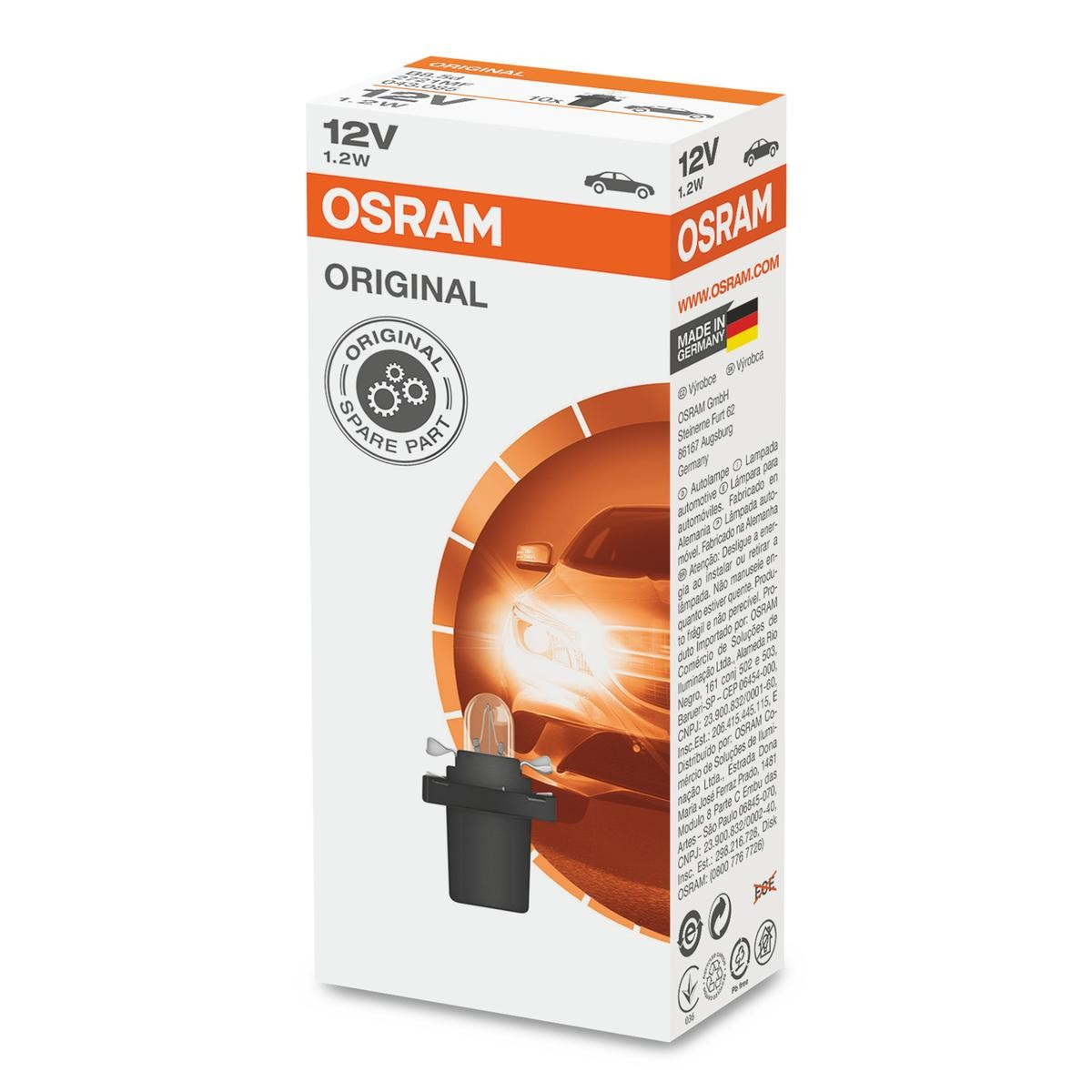 Bombilla de faro Osram 2721MF precio, desde 2,48 EUR